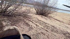 Outdoor Public Lake Fuck In Winter