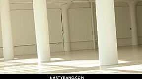 Addison Takes Vince Karter's Cock in Her Pussy During Hardcore Session