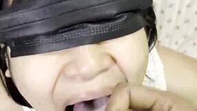 Cream from cock all inside mouth feels so sweet