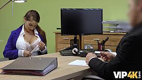 Mischell With Big Tits Needs Loan For Surgery