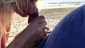 the milf suddenly came up from behind and started jerking me off in front of everyone