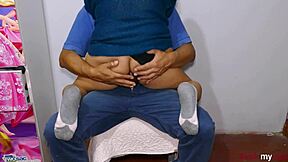 Cute Anal Cowgirl Enjoys Huge Dildo In Her Little 18+ Hole And Gets An Incredible Orgasm