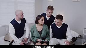 Hot Milf Offers The Orphanage Boys Full Use Of Her Body - Cncmilf