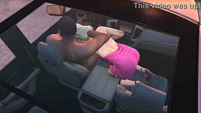 Watch Franklin Get That Hooker Service in GTA 5 Car!
