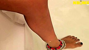 Bhabhi's spa massage turns into full anal fuck with painful sex