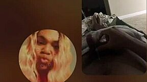 Why not masturbate with a random ebony chick?