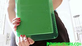 That kinky cheerleader got railed rough