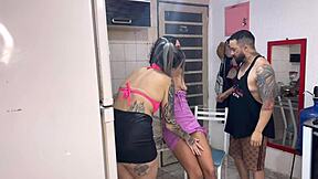 Curious Neighbor Craves Midnight Sugar and Desire