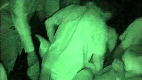 Amateur group banging bareback in cinema fuck session three