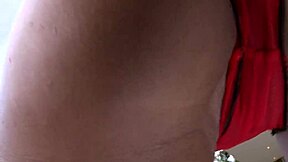 Ria Rodriguez Red Dress Red Panties