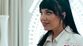 Little Pucks Visits Friend Kelsy Kane, Starting from Examining Turning into Hot Energetic Sex with Kissing, Fingering, Licking, Tribbing