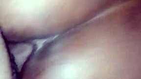Ebony Lil Freak Waits for Anal Creampie and Wet Orgasm