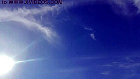 Remember that beach walk with the redhead showing big tits? Want more?