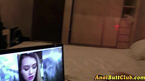 i'm a kinky slut masturbating my big ass with anal fetish