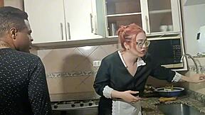 Submissive Asian Employee! Prepare For Intense Anal Assfucking With Black Boss!