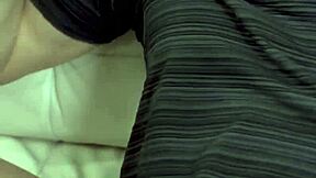 Young petite teen gives squirting orgasm to neighbor