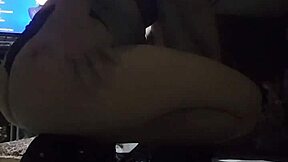 No more, I lifted her skirt and ate her pussy passionately