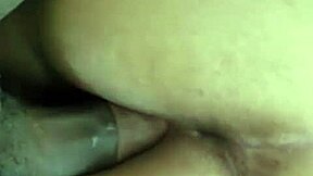 Thick girl bounces her fat ass on black cock!