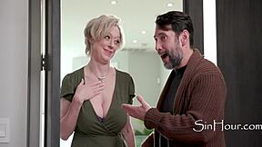 lexi lore can't become a lawyer without in-law help. tommy pistol and dee williams assist her with that