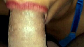 i enjoy latina susy's delicious blowjob with her lips