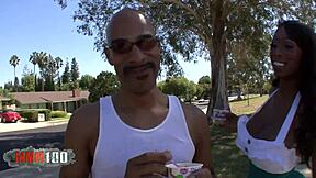 ebony goddess with giant natural boobs hard fucked