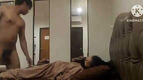 i spotted this black nylon milf and couldn't look away