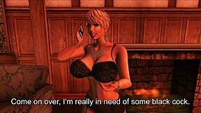 The cuckold goddess wife wants your big black cock, she says.