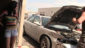 Wonderful honey Adrienne in a delightful scene