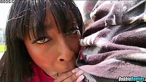 Booty Blowjobs By The Traintracks