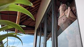 i recorded fucking a hot babe in fishnets