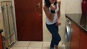 Pisswhore Pees In Jeans While Smoking And Stripping