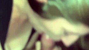 Intense Interracial Blowjob with Big Black Cock