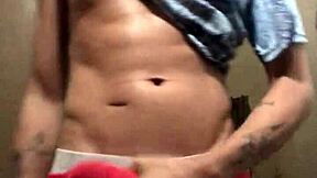 malandro with big dick shows off