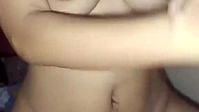 Is this Indonesian girl lucky to get creampie without condom?