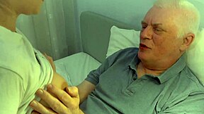 beautiful irina cage rides two old cocks, swallows cumshot in mouth