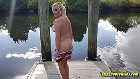 Why did stripping nude in public lead to her creampie?