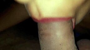 i enjoy latina susy's delicious blowjob with her lips