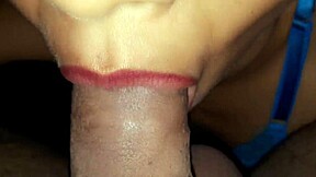 i enjoy latina susy's delicious blowjob with her lips