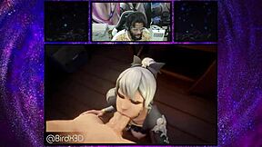 bald pussy marika fucks scarlet witch, blowjob the machinist, dildo fucks clara, deepthroat cumshot