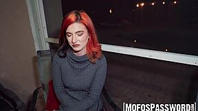 Horny Sawyer Kelly Fucks Big Dude in Cowgirl. After Party Action.