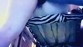 Texas couple fucks shaved pussy close up