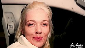 Blonde French milf Oletsha adores cocks in sexy lingerie