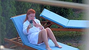 I caught my stepbrother spying on me while I squirted everywhere