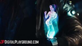 digitalplayground sloppy cock sucking and cock riding on a spaceship with tru kait geishakyd xander and sam