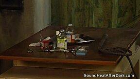 Hot Lesbian Madame Fingering And Kissing Submissive Slave