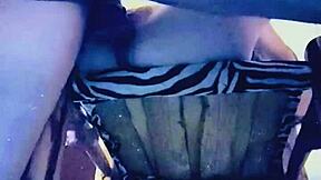 Texas couple fucks shaved pussy close up