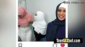 these arab housewives try groupsex for the first time in a wild 4some orgy