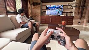 I seduced foreign friend for bareback fucking