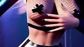 evelynns dominating rihanna kda 3d dance hentai