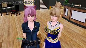 V haremskem hotelu 343 igralec vstopi v sobo polno žensk željnih skupinskega seksa